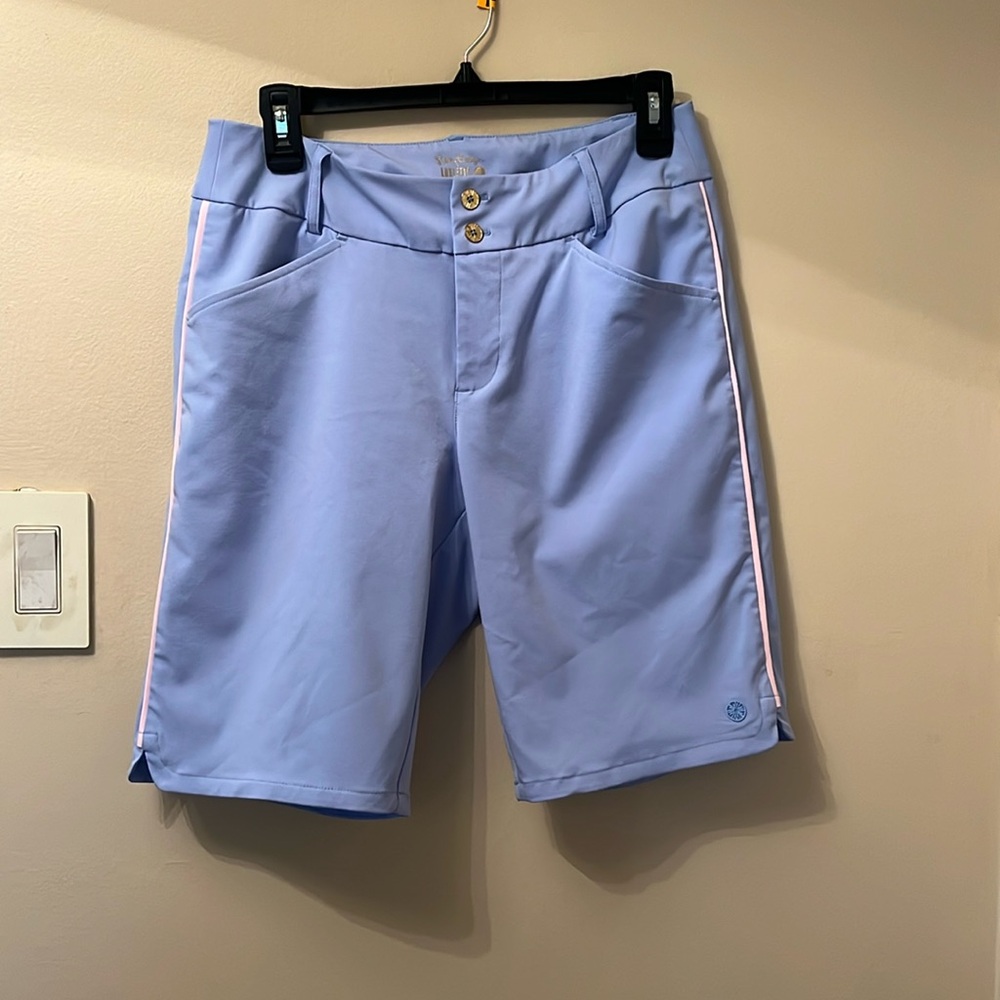 Lilly Pulitzer Luxletic periwinkle blue shorts size 8
